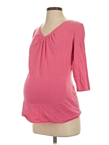 Two Hearts Maternity 3/4 Sleeve T-Shirt (view 1)