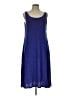 Eileen Fisher Blue Casual Dress Size L - photo 1