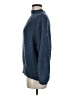 Madewell Solid Blue Turtleneck Sweater Size M - photo 5
