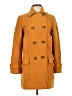 Ann Taylor Yellow Orange Wool Coat Size XS - photo 1