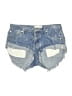 ONETEASPOON 100% Cotton Blue Denim Shorts Size 26 waist - photo 1