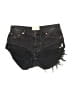 ONETEASPOON 100% Cotton Black Denim Shorts Size 26 waist - photo 1