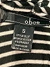 Oboe Stripes Black Casual Dress Size S - photo 7