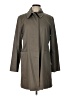Talbots Gray Trenchcoat Size L - photo 1