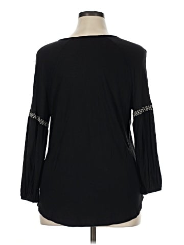 Old Navy 3/4 Sleeve Blouse (view 2)