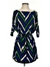 Trac Blue Casual Dress Size S - photo 1