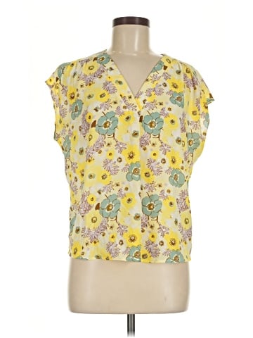 Ann Taylor Factory Short Sleeve Blouse (view 1)