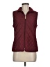 British Khaki 100% Polyester Burgundy Vest Size M - photo 1