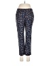 Boden Animal Print Blue Casual Pants Size 6 (petite) - photo 1