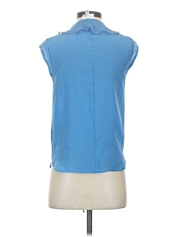 Greylin Sleeveless Silk Top (view 2)