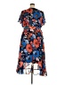 Lane Bryant 100% Polyester Floral Blue Cocktail Dress Size 24 - photo 2