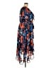 Lane Bryant 100% Polyester Floral Blue Cocktail Dress Size 24 - photo 4