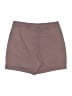 Hollister Solid Brown Khaki Shorts Size S - photo 2