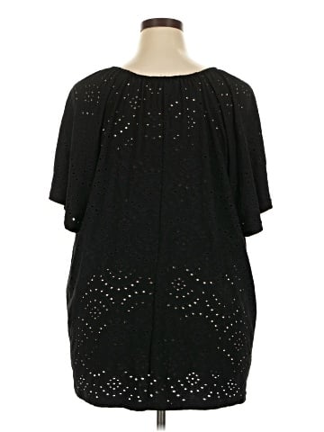 Ellos Short Sleeve Blouse (view 2)