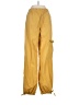 Happily Grey 100% Cotton Yellow Cargo Pants Size S - photo 2
