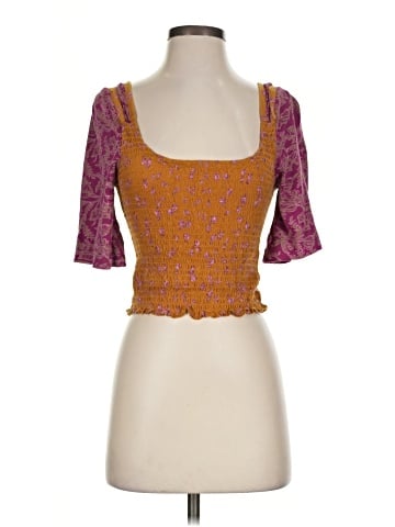 Free People Short Sleeve Top (view 1)