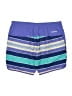 Columbia 100% Polyester Stripes Blue Board Shorts Size 18 - photo 2