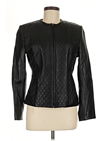 Lord & Taylor Leather Jacket (view 1)