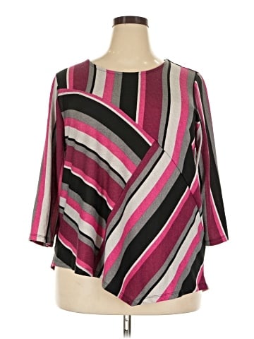 Alfred Dunner 3/4 Sleeve Blouse (view 1)