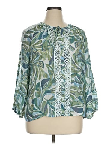 Zac & Rachel 3/4 Sleeve Blouse (view 1)