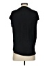 Maison d' Amelie 100% Polyester Black Short Sleeve Blouse Size XS - photo 2
