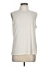 Laura Ashley Ivory Sleeveless Blouse Size M - photo 1