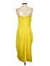 J for Justify 100% Polyester Yellow Casual Dress Size S - photo 2
