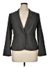 Ann Taylor Factory Chevron-herringbone Gray Blazer Size 14 Petite - photo 1