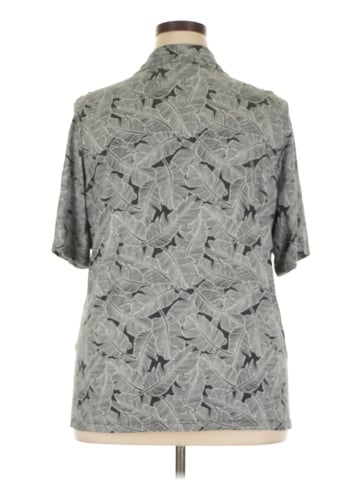 Lands' End Short Sleeve Button-Down Shirt (view 2)