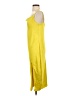 J for Justify 100% Polyester Yellow Casual Dress Size S - photo 5