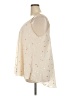 Umgee 100% Polyester Ivory Sleeveless Blouse Size 3X - photo 5