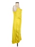 J for Justify 100% Polyester Yellow Casual Dress Size S - photo 4
