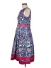 Talbots Paisley Blue Casual Dress Size 6 - photo 5
