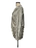 Calvin Klein Metallic Silver Long Sleeve Top Size L - photo 5