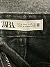 Zara Black Denim Shorts Size 4 - photo 3
