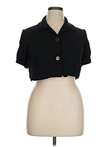 Lauren by Ralph Lauren Short Sleeve Blouse (view 1)