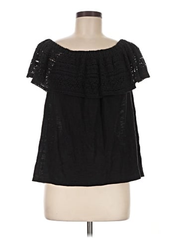 Lucky Brand Short Sleeve Blouse (view 1)