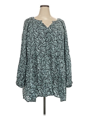 Ellos Long Sleeve Blouse (view 1)