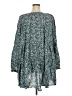 Ellos 100% Rayon Teal Long Sleeve Blouse Size 4X - photo 2