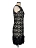 Donna Ricco Black Cocktail Dress Size 6 - photo 4