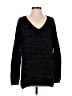 Neiman Marcus Metallic Black Pullover Sweater Size S - photo 1