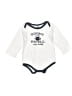 Hb 100% Cotton White Long Sleeve Onesie 12-18 MO / 18 MO - photo 1
