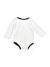 Hb 100% Cotton White Long Sleeve Onesie 12-18 MO / 18 MO - photo 2