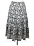 Studio M Paisley Gray Casual Skirt Size L - photo 1
