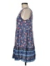 Old Navy 100% Rayon Paisley Blue Casual Dress Size M - photo 5