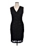 Connected Apparel Stars Black Cocktail Dress Size 14 - photo 1