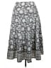 Studio M Paisley Gray Casual Skirt Size L - photo 2