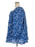 Ellos 100% Rayon Blue 3/4 Sleeve Blouse Size 5X - photo 5