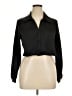 Zara Black Long Sleeve Blouse Size XL - photo 1