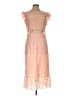 Assorted Brands 100% Polyester Orange Cocktail Dress Size L - photo 1